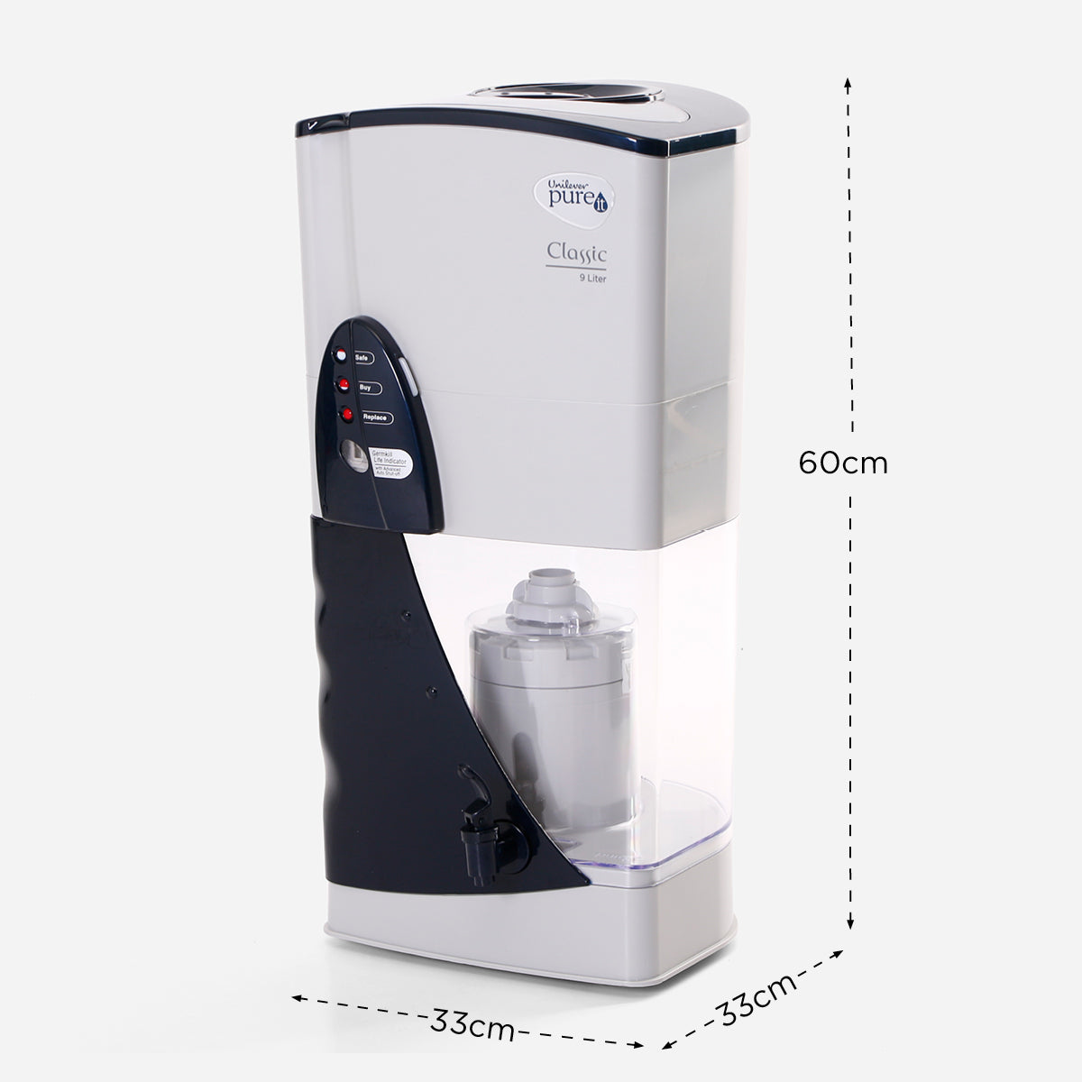PureIt Gravity Classic Water Purifier - 9L