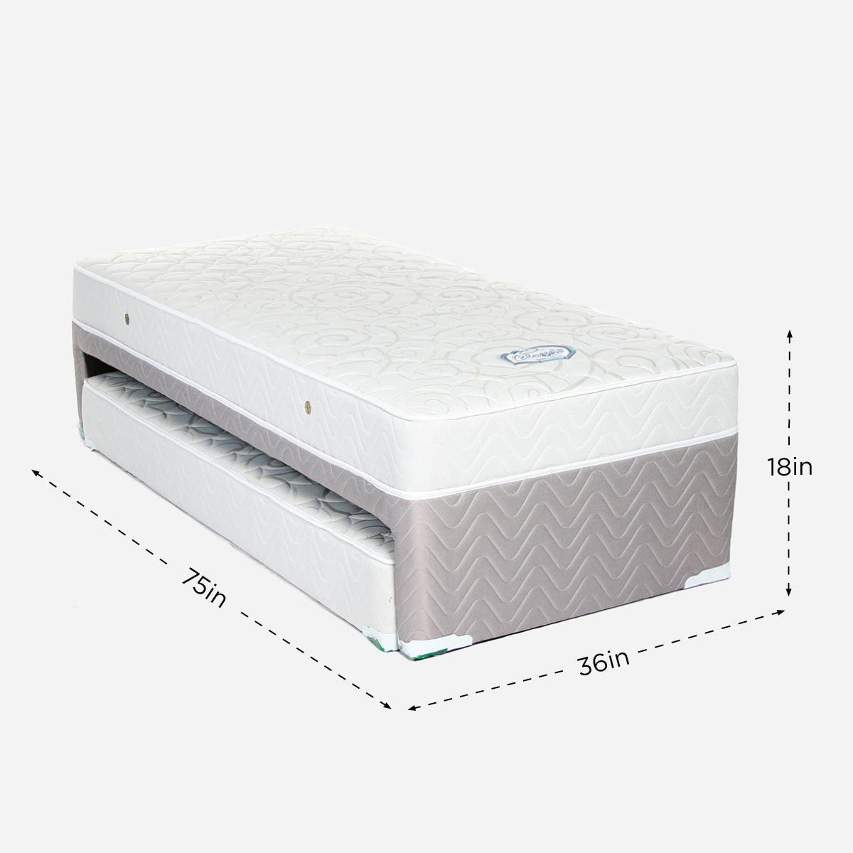 Salem Cloud Bed With Pull Out - 36x78