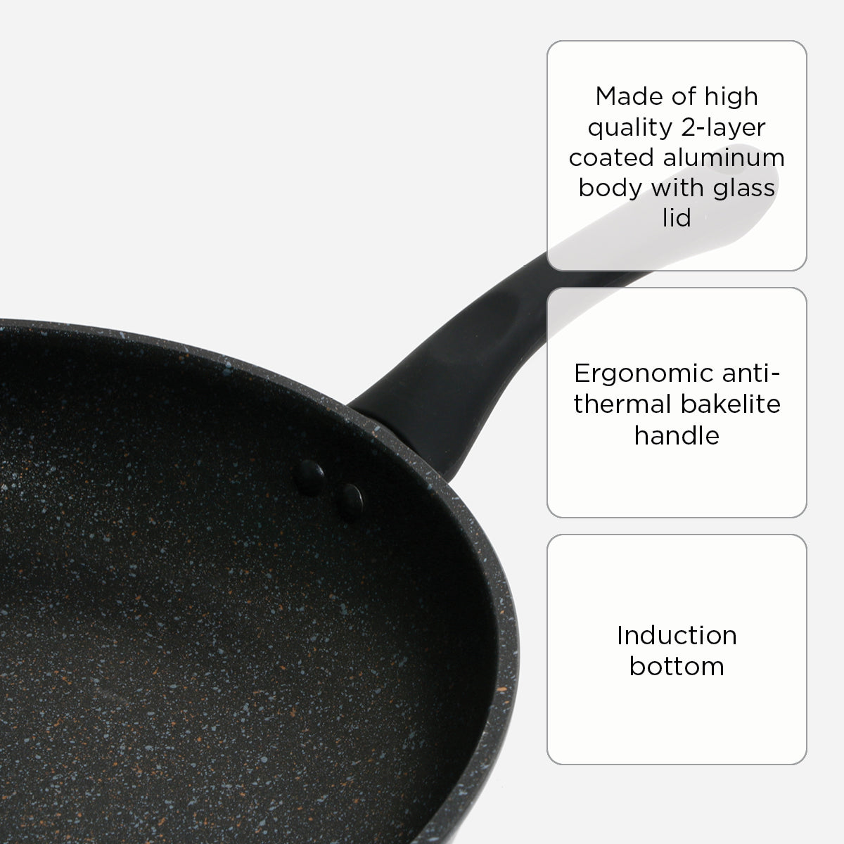 Metro Primera Stoneware Aluminum Frypan - 30cm