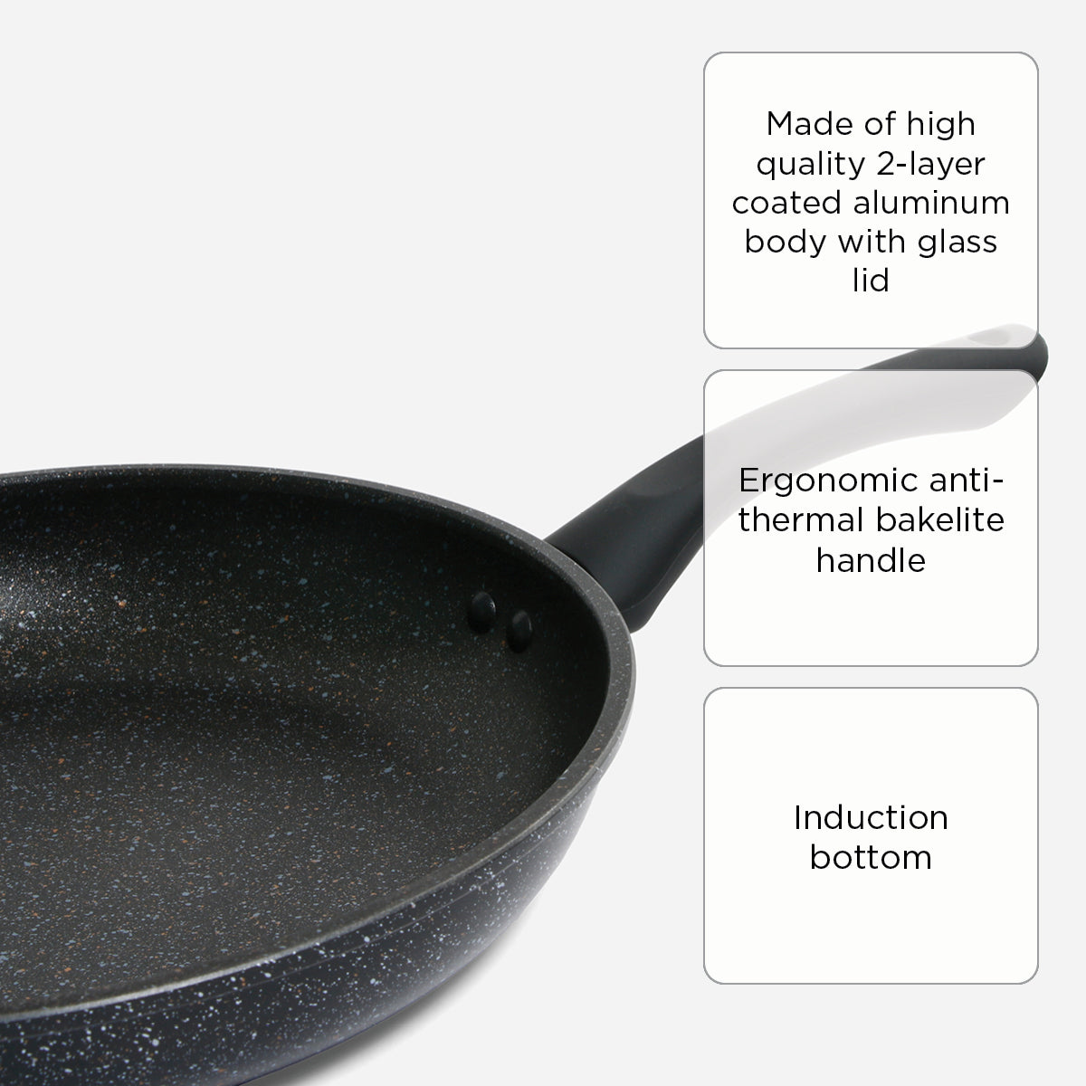 Metro Primera Stoneware Aluminum Frypan - 28cm
