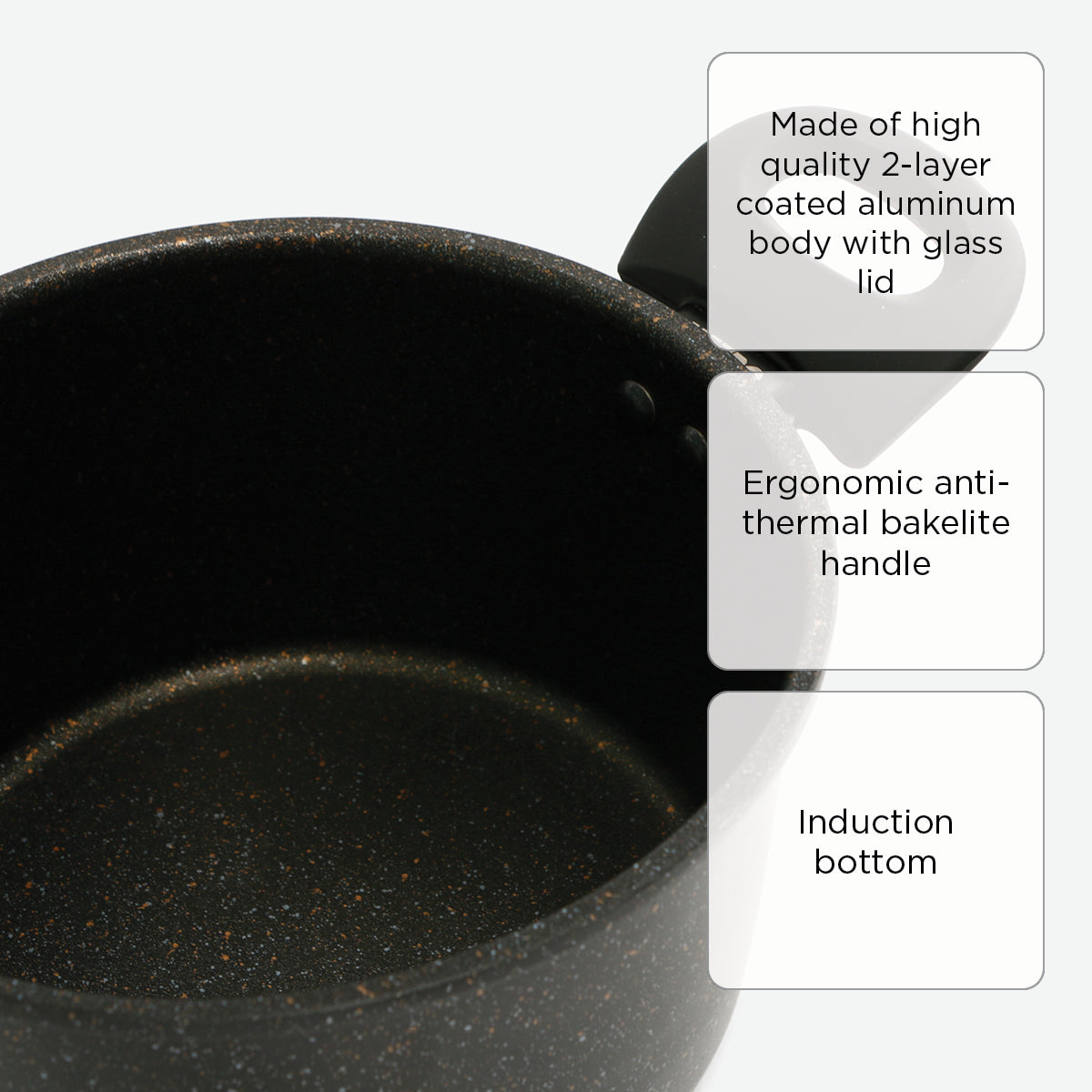 Metro Primera Stoneware Aluminum Dutch Oven - 20cm