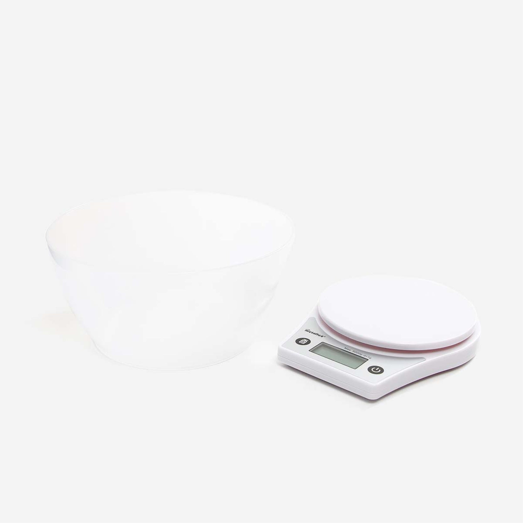 Metaltex Digital Weighing Scale with Bowl
