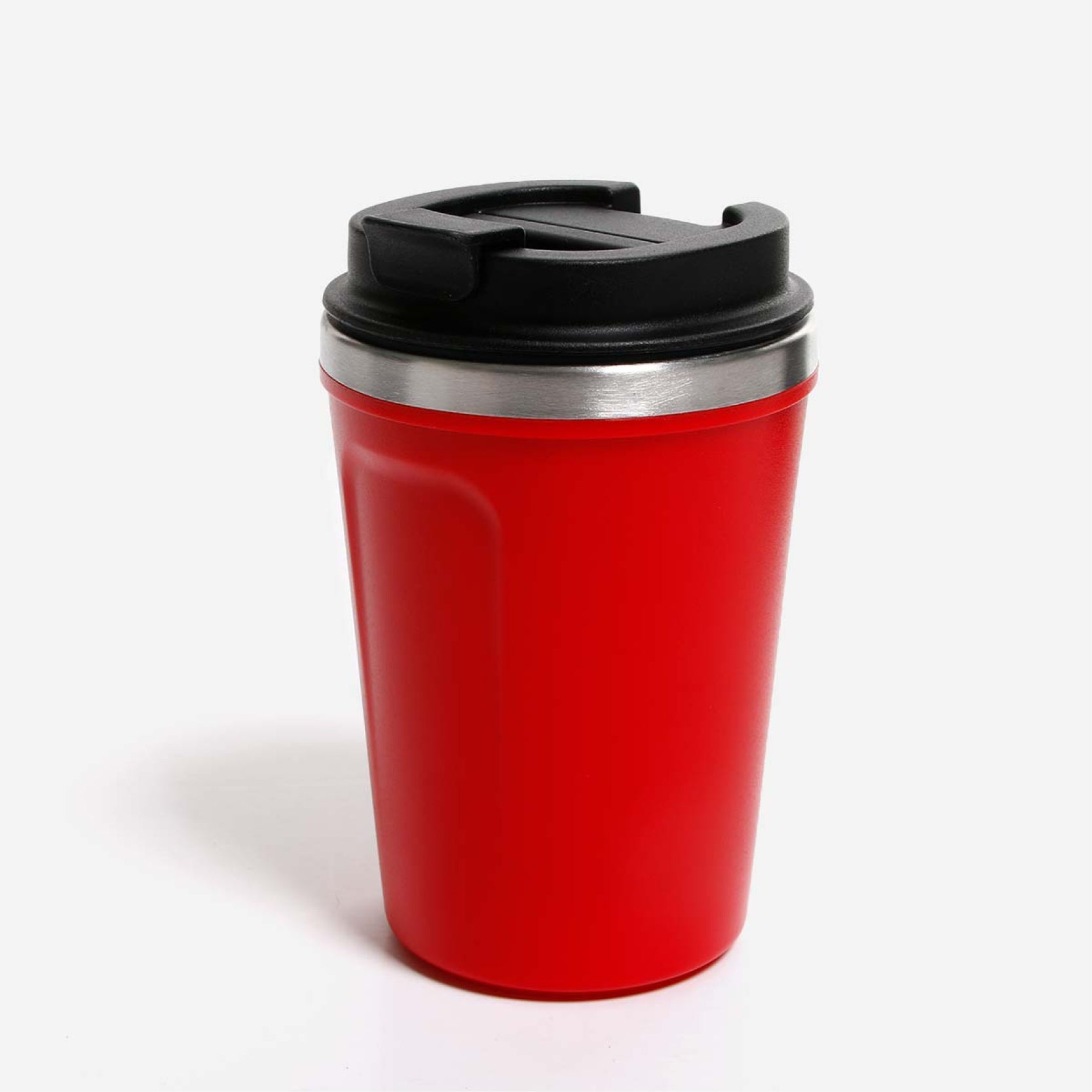 Atlantic Double Wall Tumbler Suction (Red)- 380ml