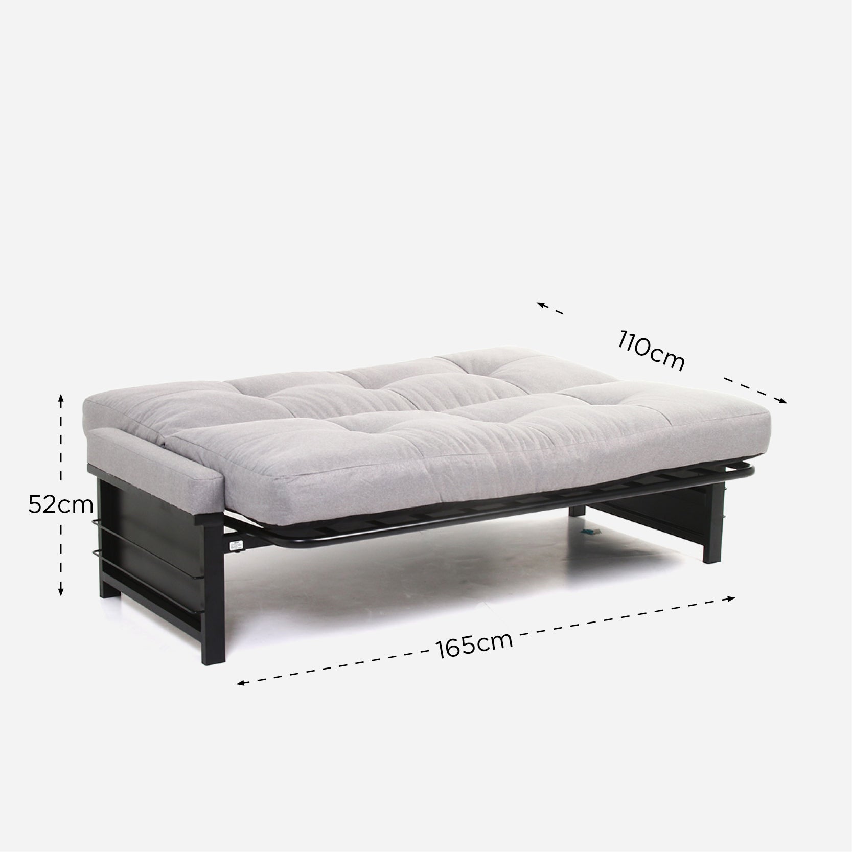 SM Home Class Fabric Sofabed - Gray