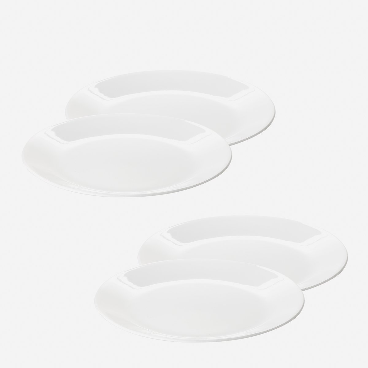 Corelle 4-Piece Dinnerware Set Winter Frost White