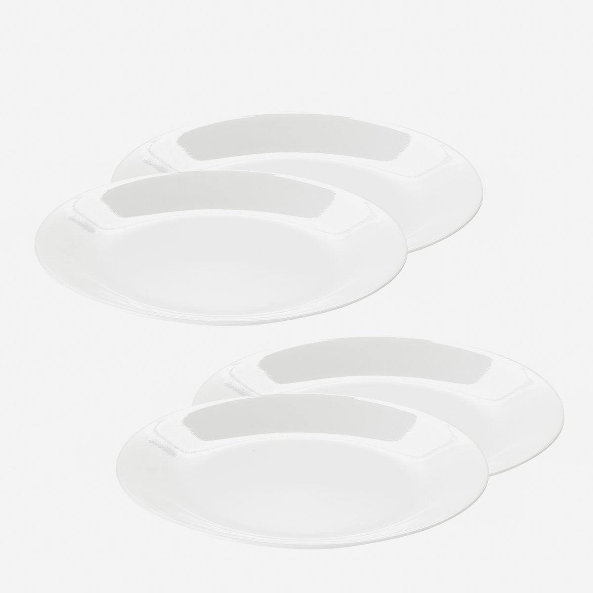 Corelle 4-Piece Luncheon Plate Set - Winter Frost White
