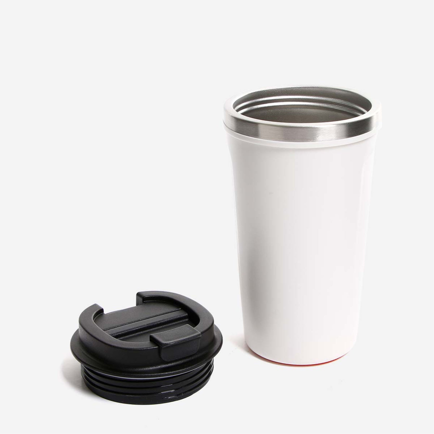 Atlantic Double Wall Tumbler with Suction (White) - 520ml