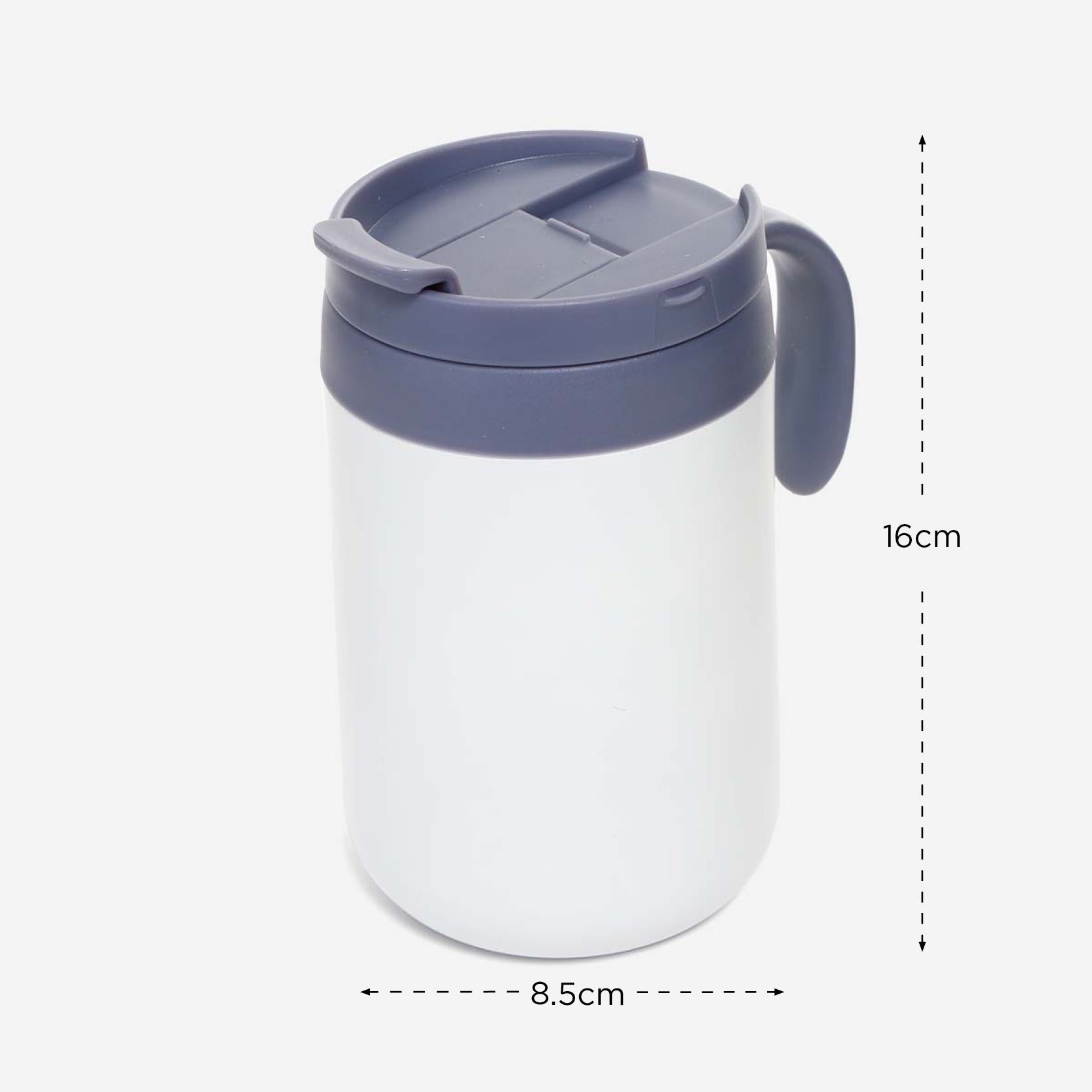 Atlantic Double Wall Mug (White) - 500ml