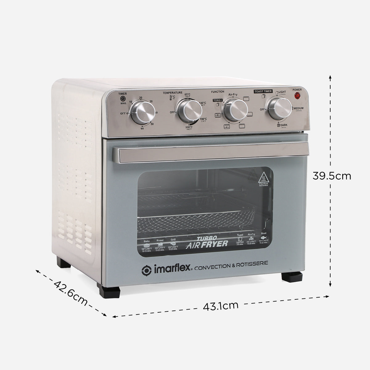 Imarflex Turbo Airfryer CVO303FTR - 30L