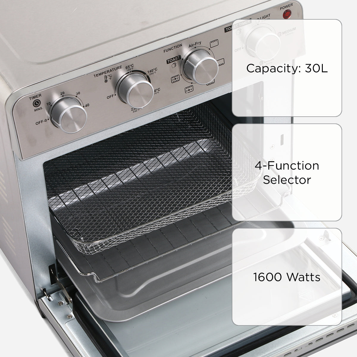 Imarflex Turbo Airfryer CVO303FTR - 30L