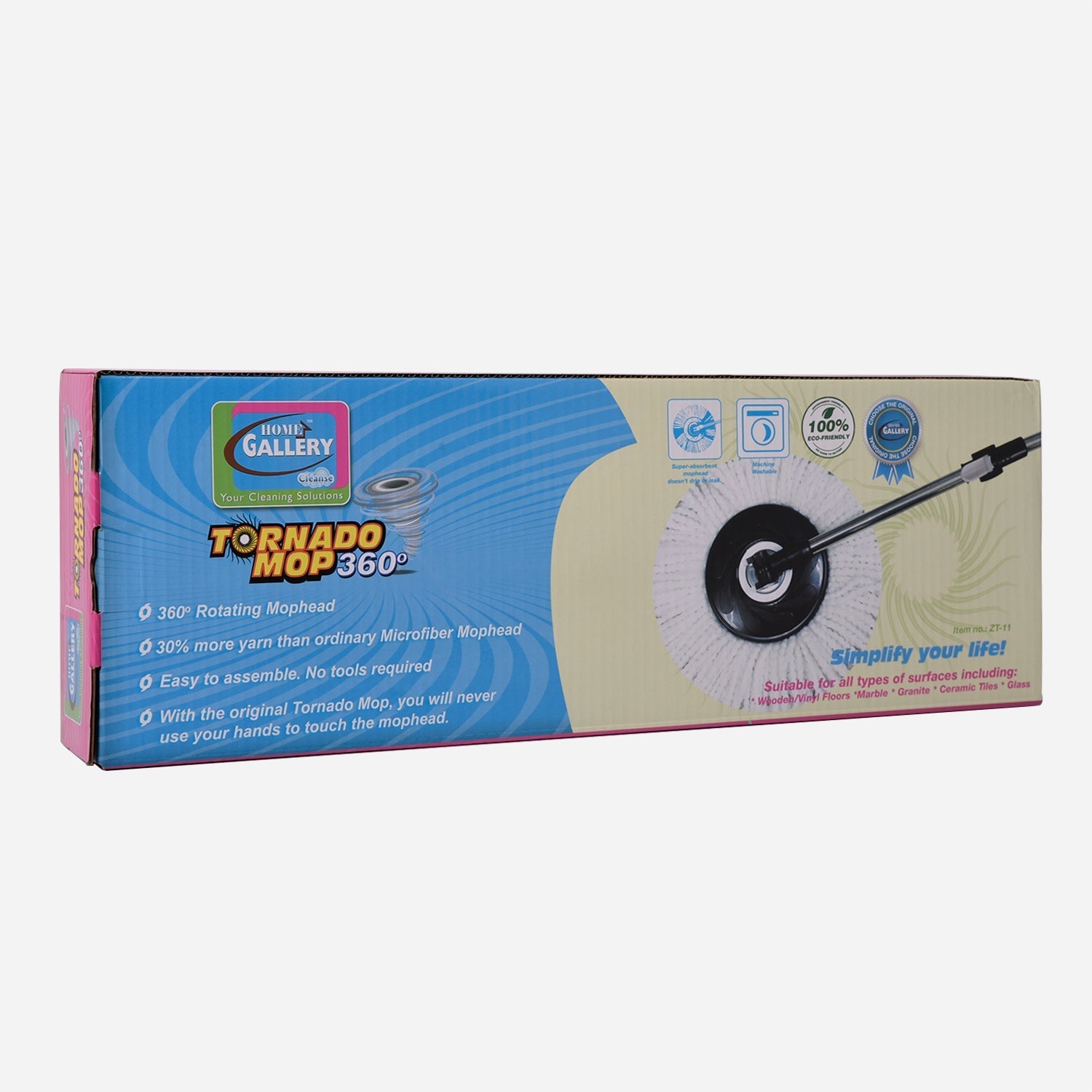 Home Gallery Tornado Mop Handle Set - 28.4x20x16.3cm