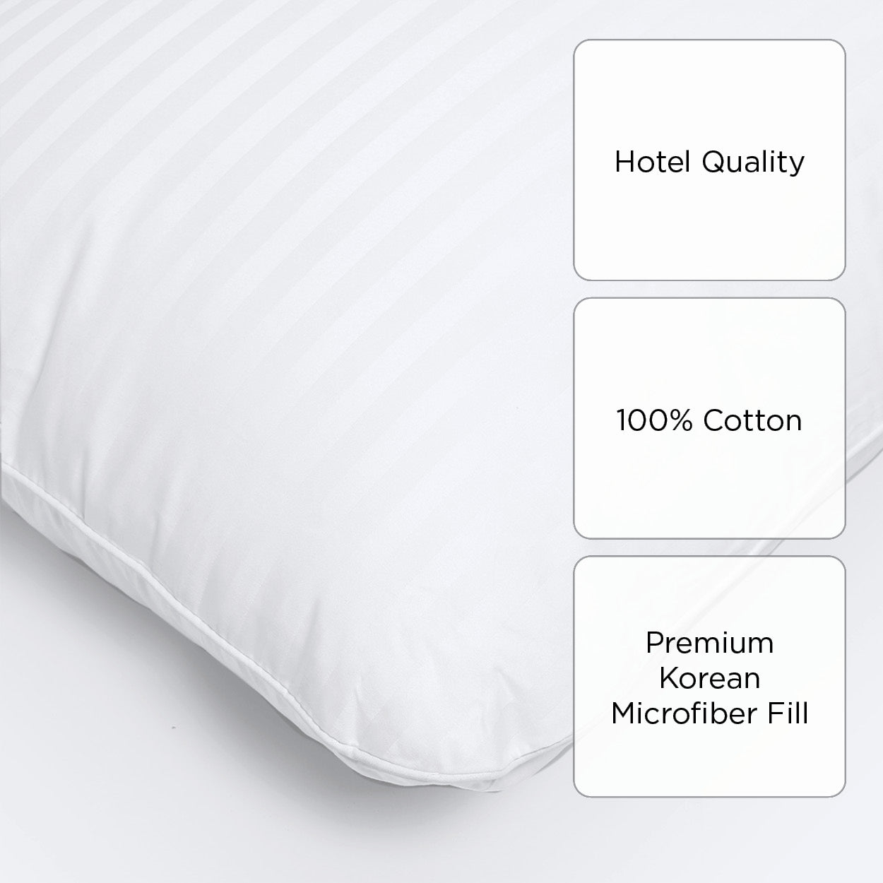 Kingston 1-Piece Vacuum Pillow