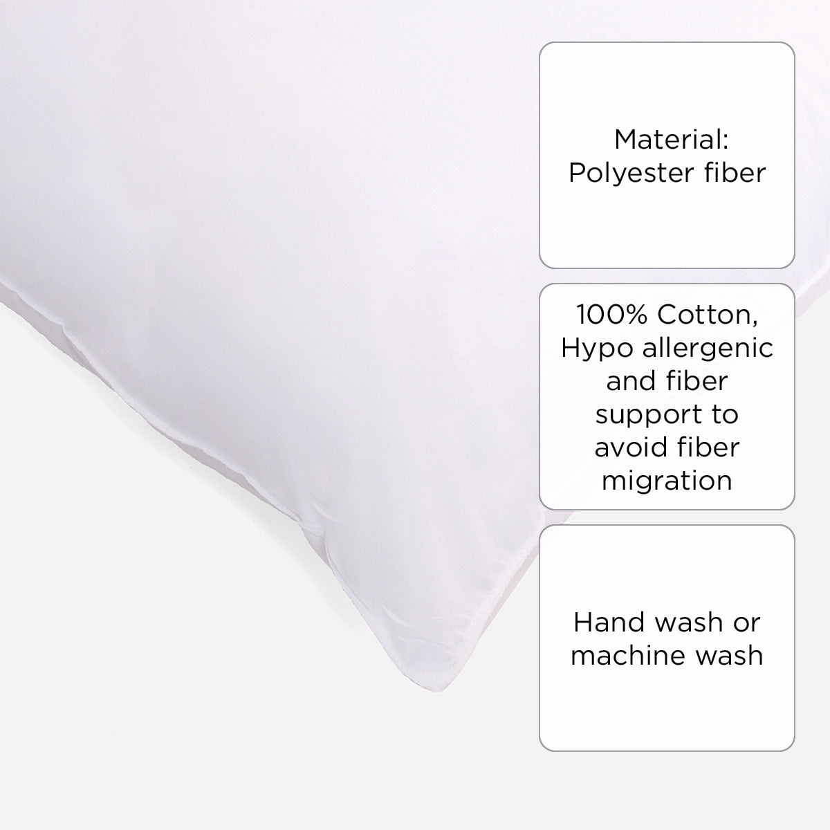 Goodnight Pillow Princess Vacuum Pillow (White) - 18x28