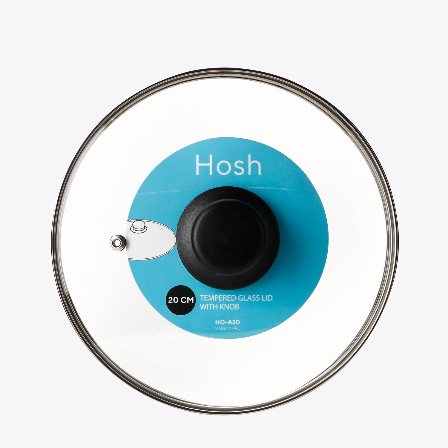 Hosh Glass Lid - 20cm.