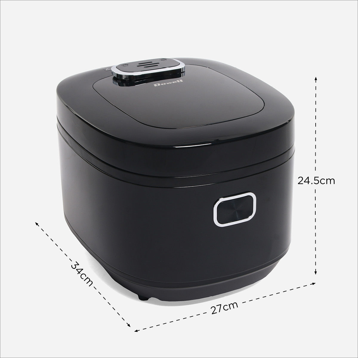 Dowell Low Carb Rice Cooker RCDS10 (Black) - 1.85L