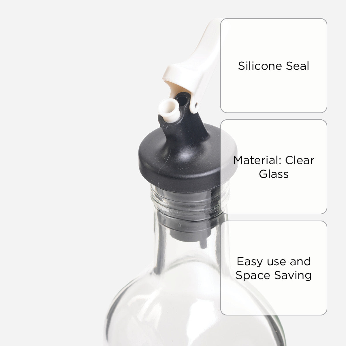 Hosh Oil And Vinegar With Silicon Seal - 500ml