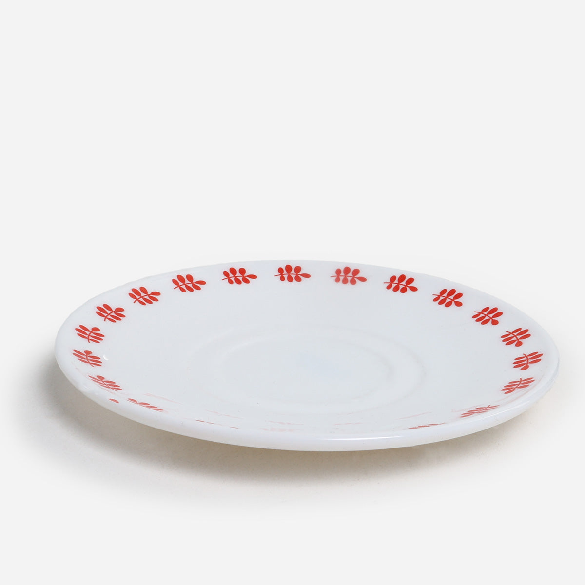 Royal Dine Set of 10 Emily Opal Dinner Set - White