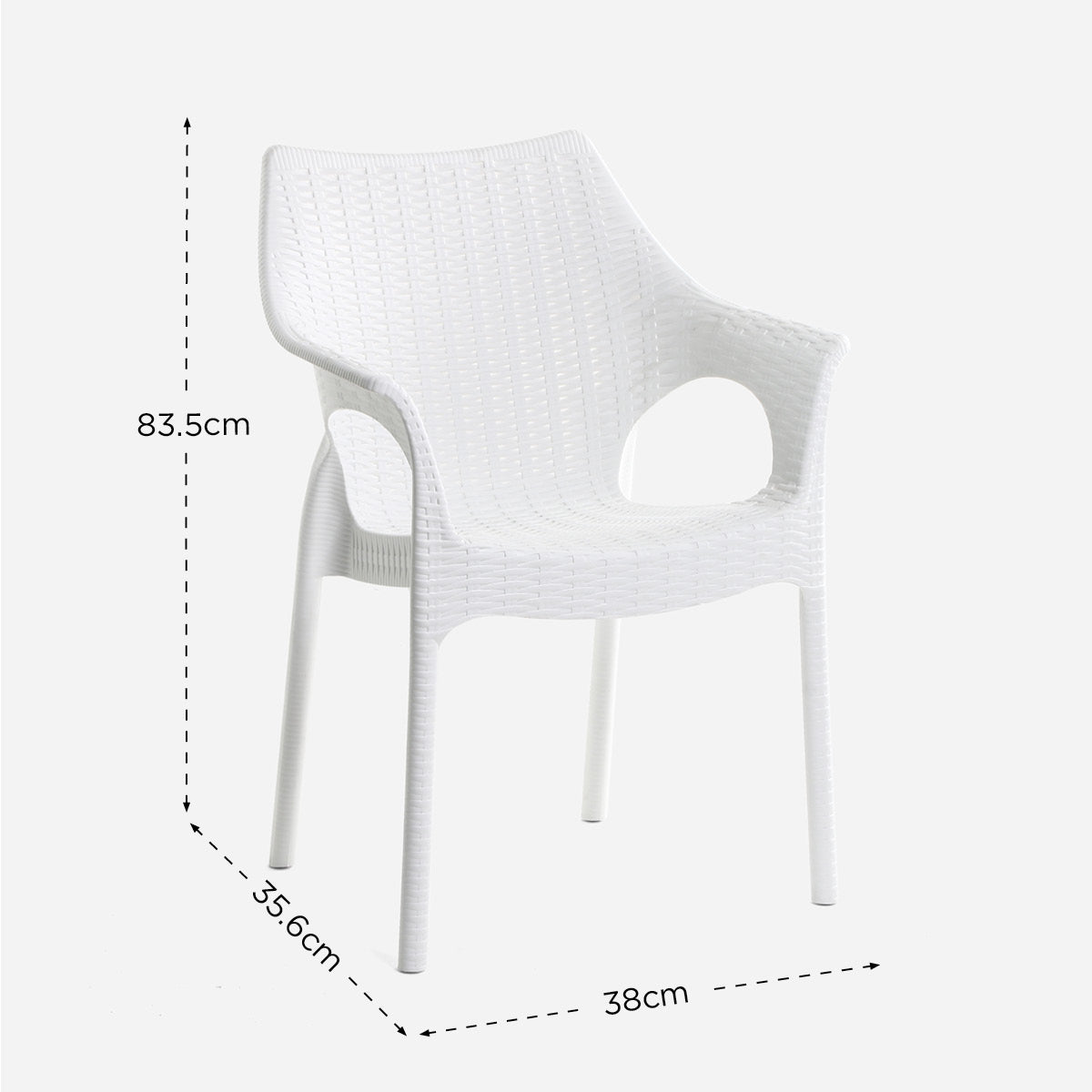 Uratex Belleza Armchair - White
