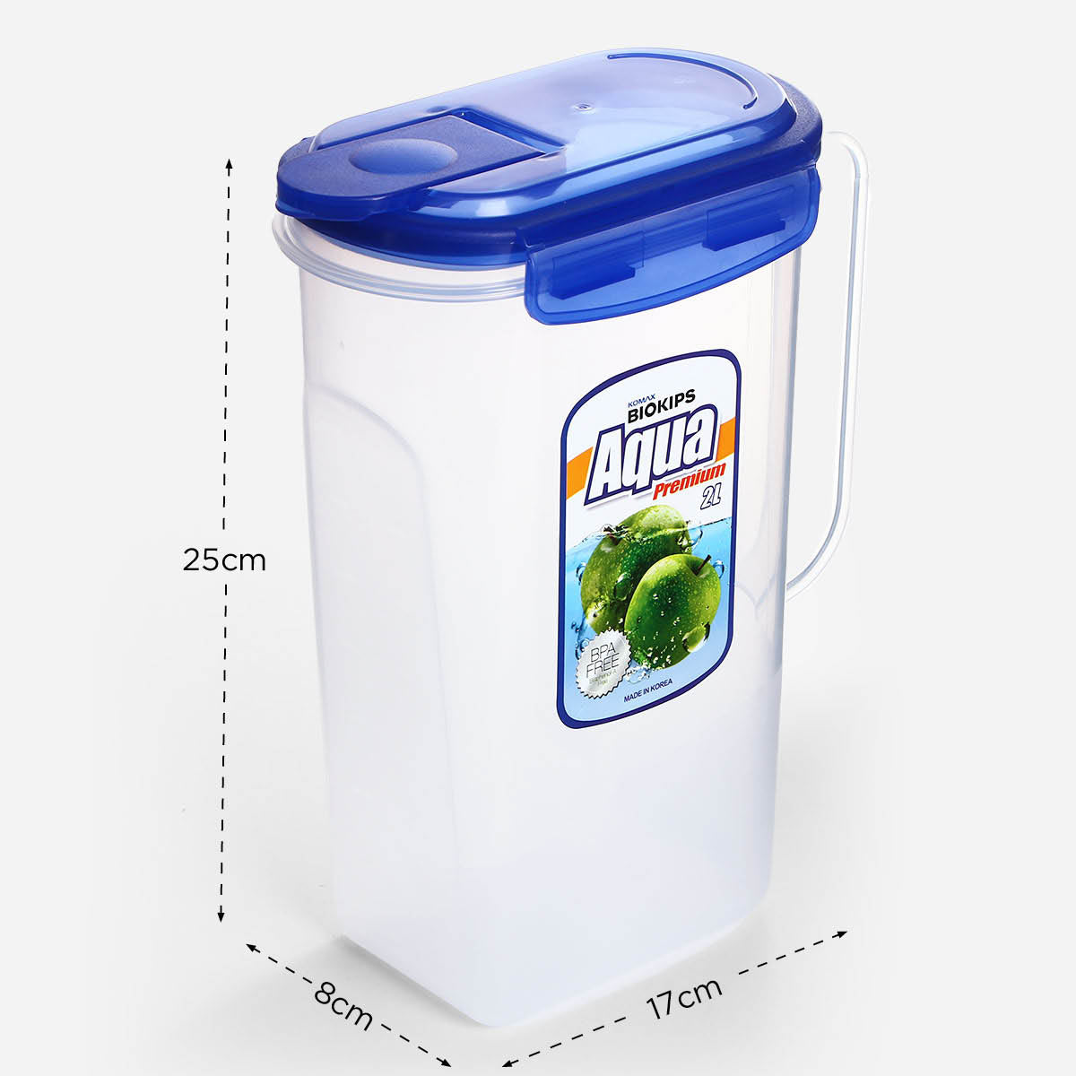 Biokips Aqua Premium Pitcher Blue (AP20PP) - 2L