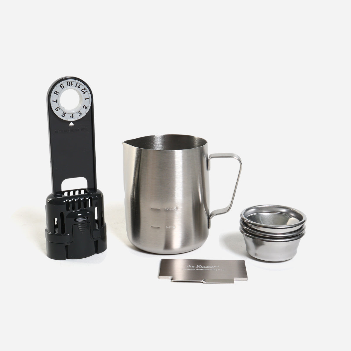 Breville Barista Express Impress BES876SST Espresso Machine - Sea Salt