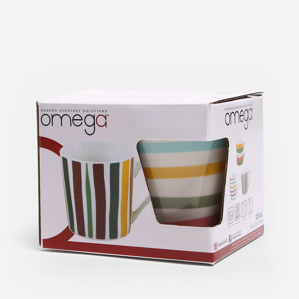 Omega CM-Lines Newbone Mug - 15oz