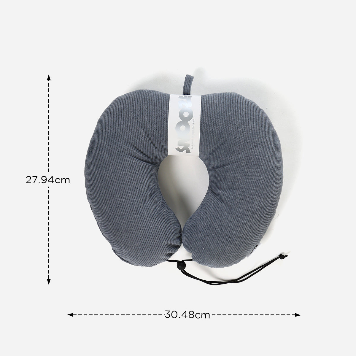 SM Home Corduroy Neck Pillow (Pistacio) - 14x12in