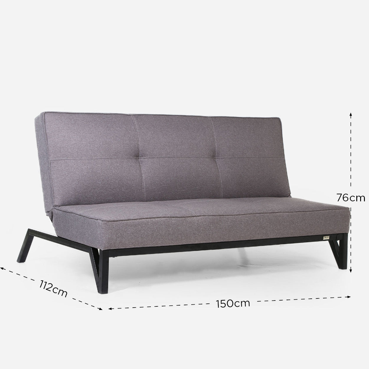 SM Home Crowne Sofabed - Light Gray