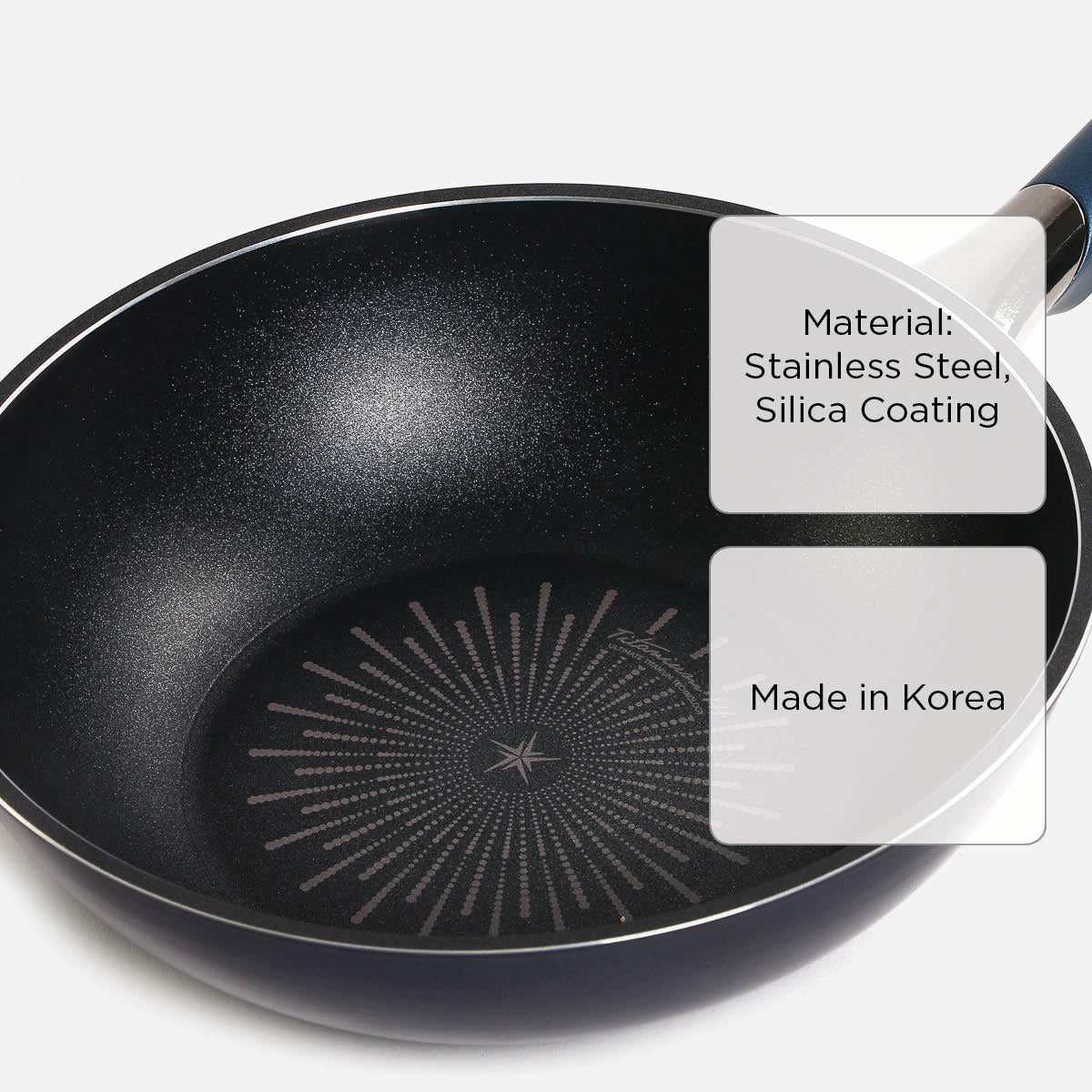Happycall Classic Titanium IH Wok Pan H3001-0237 - 24cm