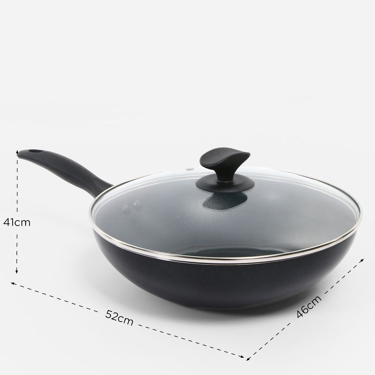 Tefal Cook N Clean Wok With LidÊTFCNCB2257295 - 28cm