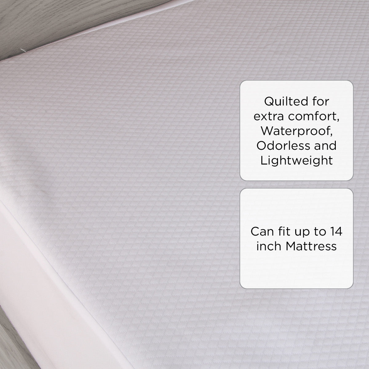 Elle Decor Waterproof Mattress Protector - King