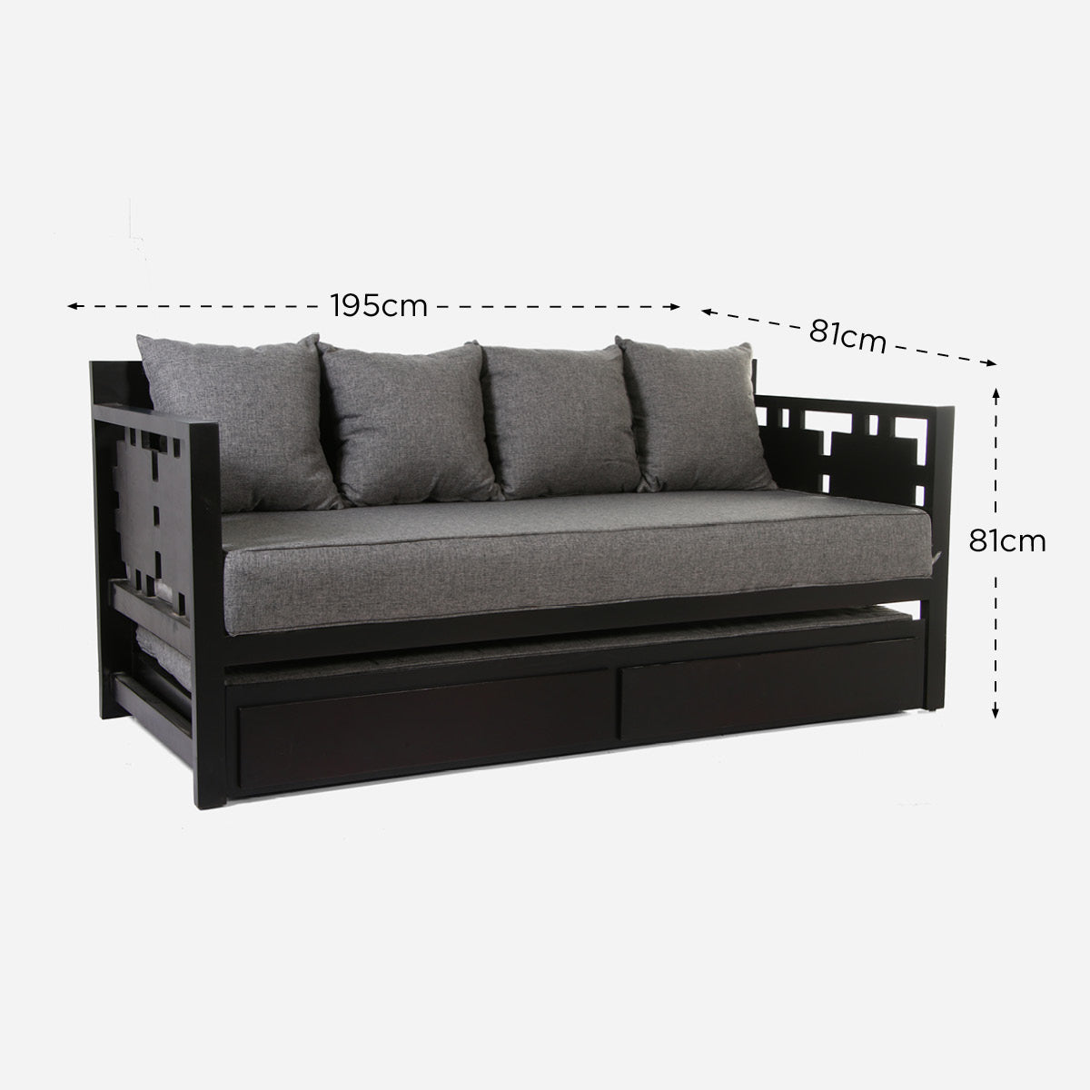 SM Home Facera Daybed With Pull Out