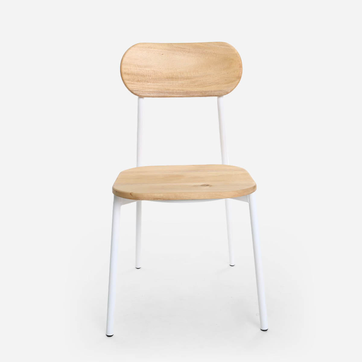 Facile Dining Chair - Natural/White