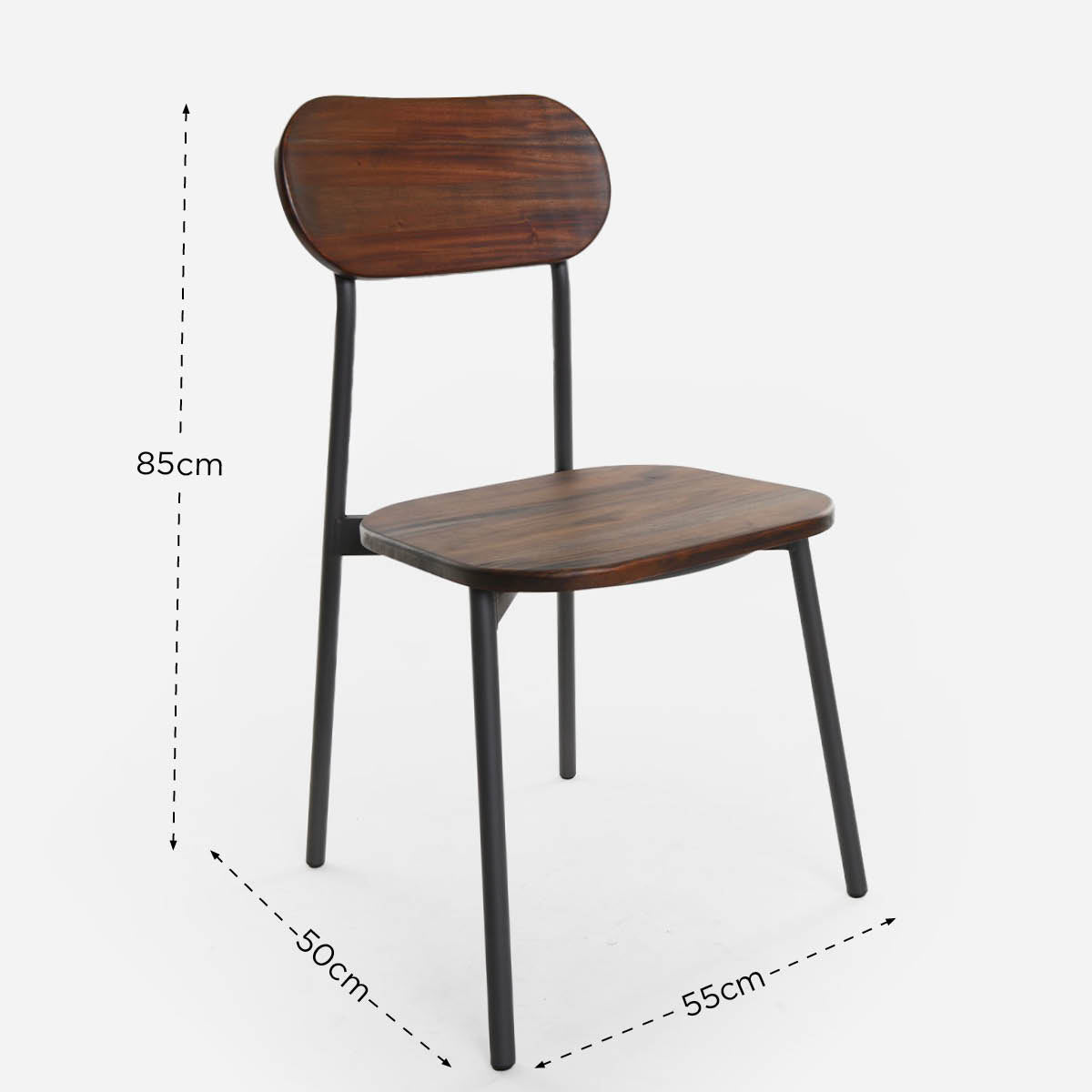 SM Home Facile Dining Chair - Wenge