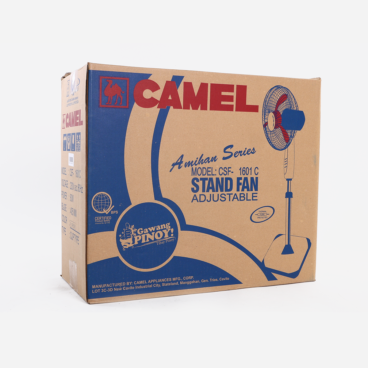 Camel Banana Blade Stand Fan - 16in.
