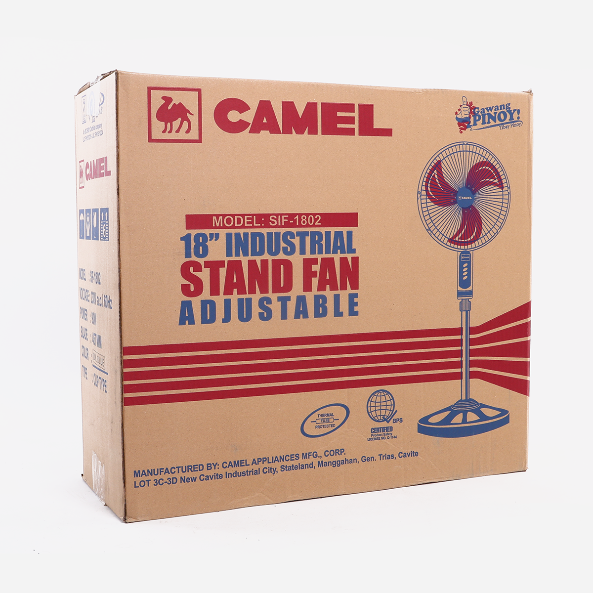 Camel Industrial Stand Fan - 18in.