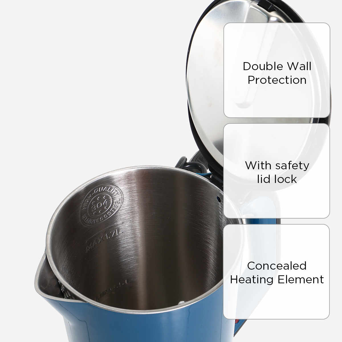Dowell Electric Kettle - 1.7L
