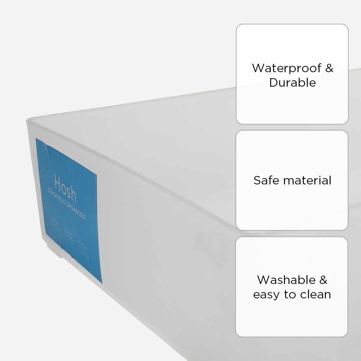 Hosh Stackable Organizer SD2030 – White