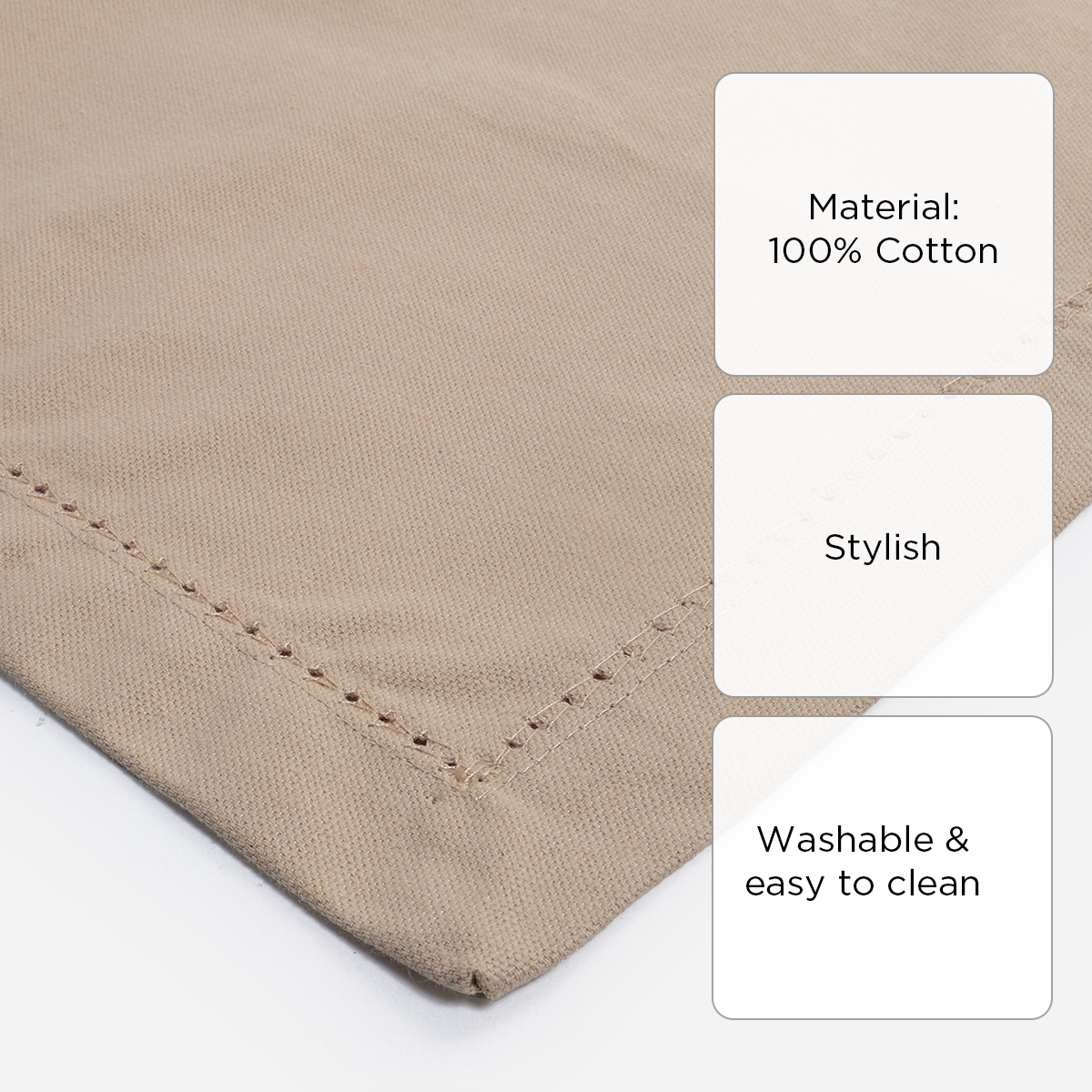 SM Home Ethan Fabric Placemat - Tan