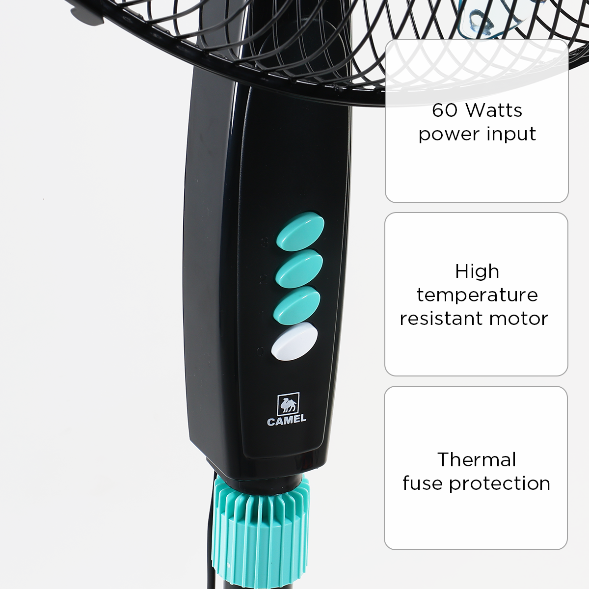 Camel Banana Blade Stand Fan - 16in.