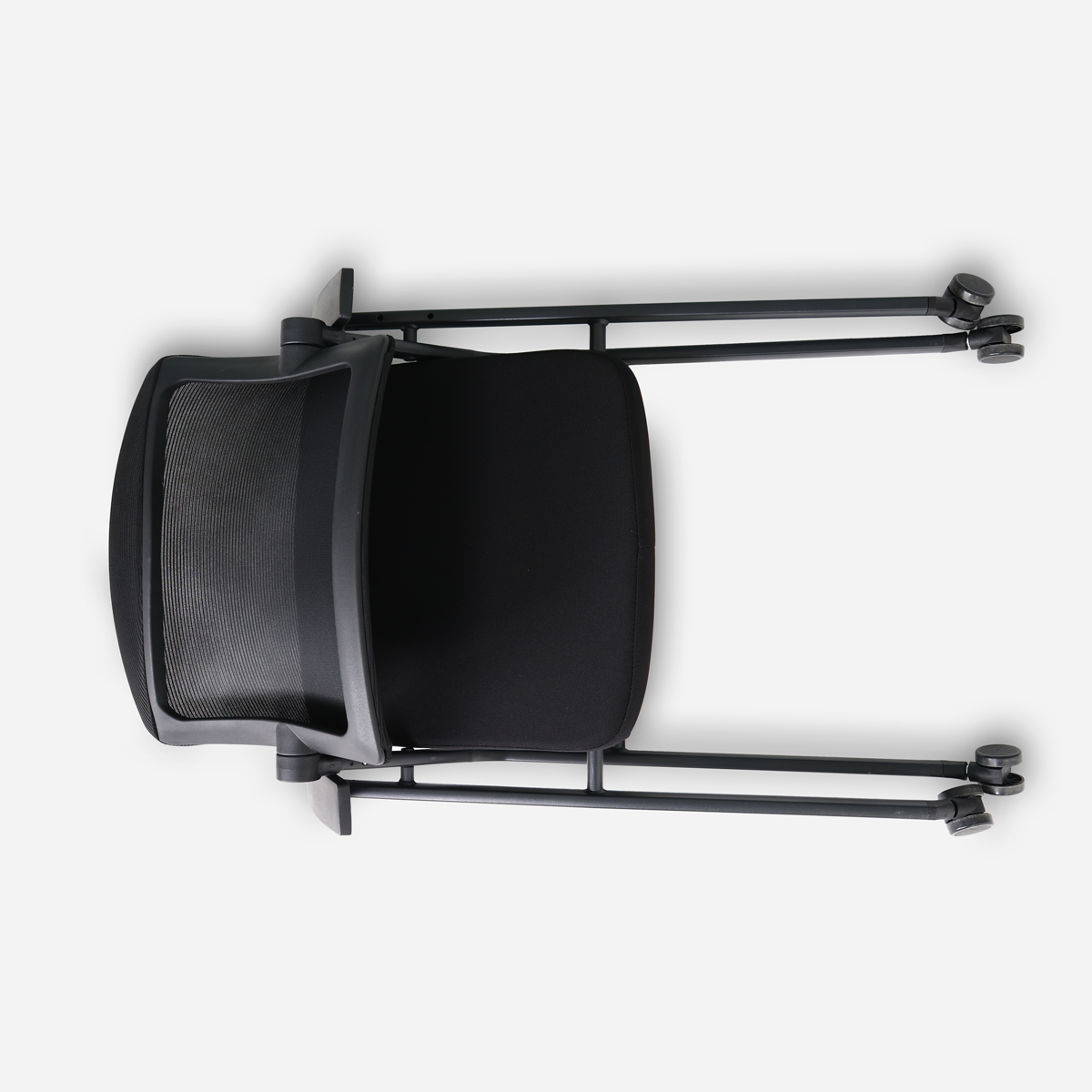SM Home Form Foldable Office Chair with Wheels TS-311- Black