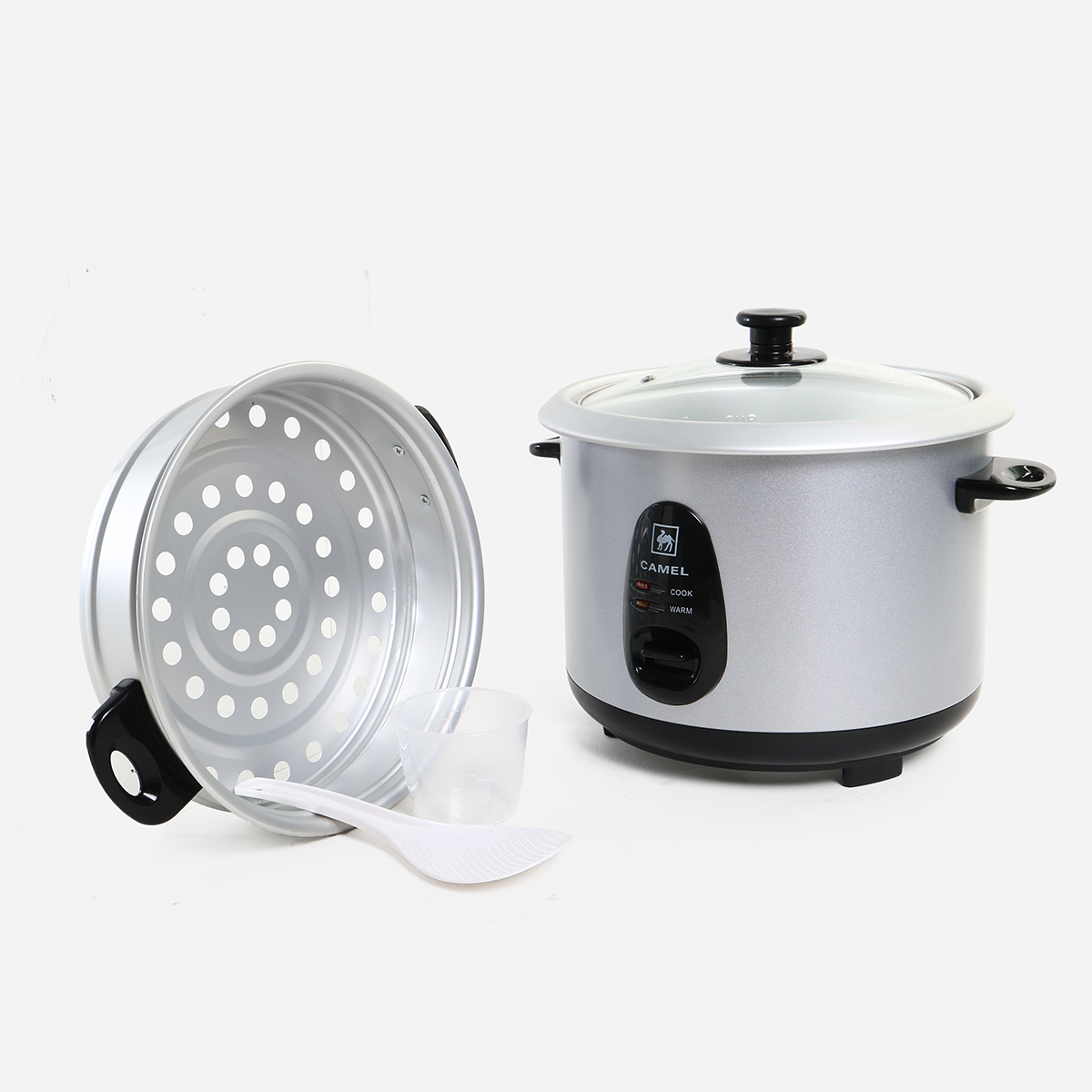 Camel Rice Cooker with Steamer - 1.8L