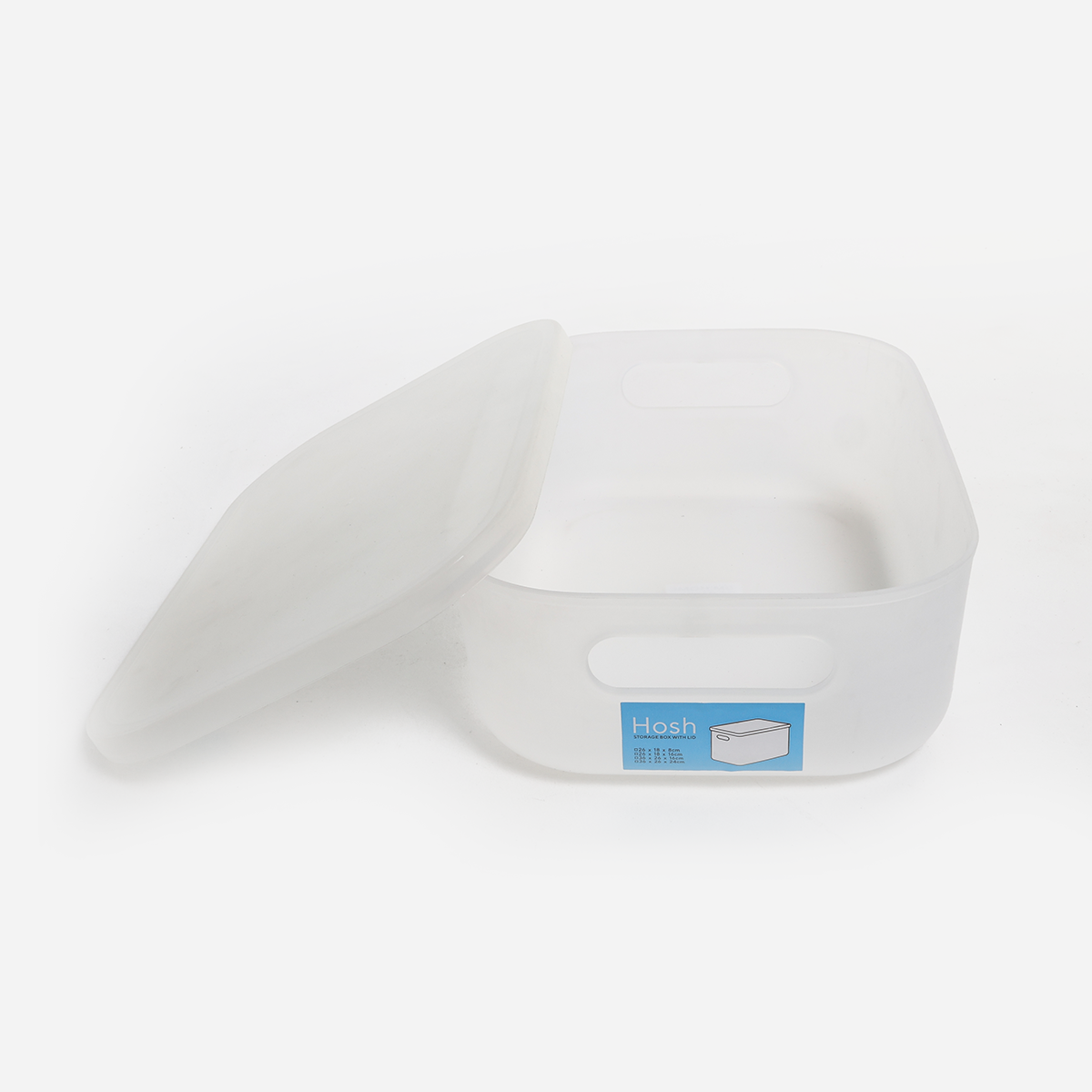 Hosh Storage Box with Lid 2189G - White
