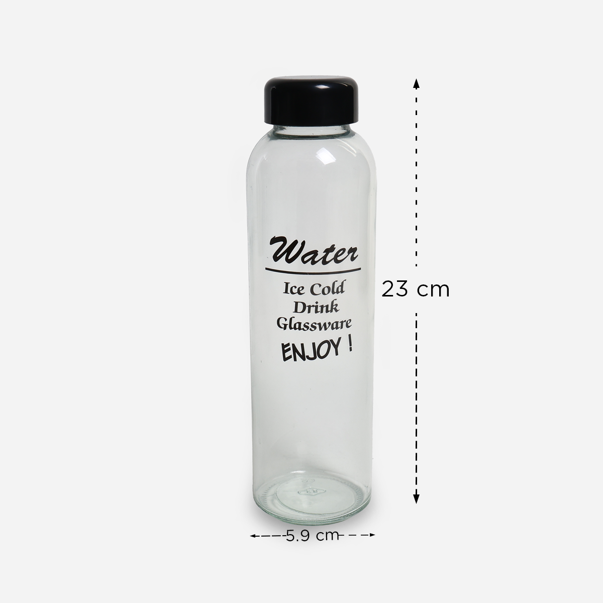 Masflex Set of 3 Glass Bottle - 450ml