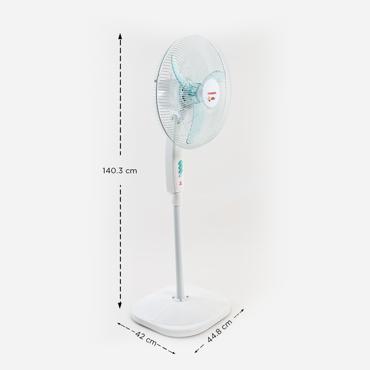 Camel Banana Blade Stand Fan - 16in.