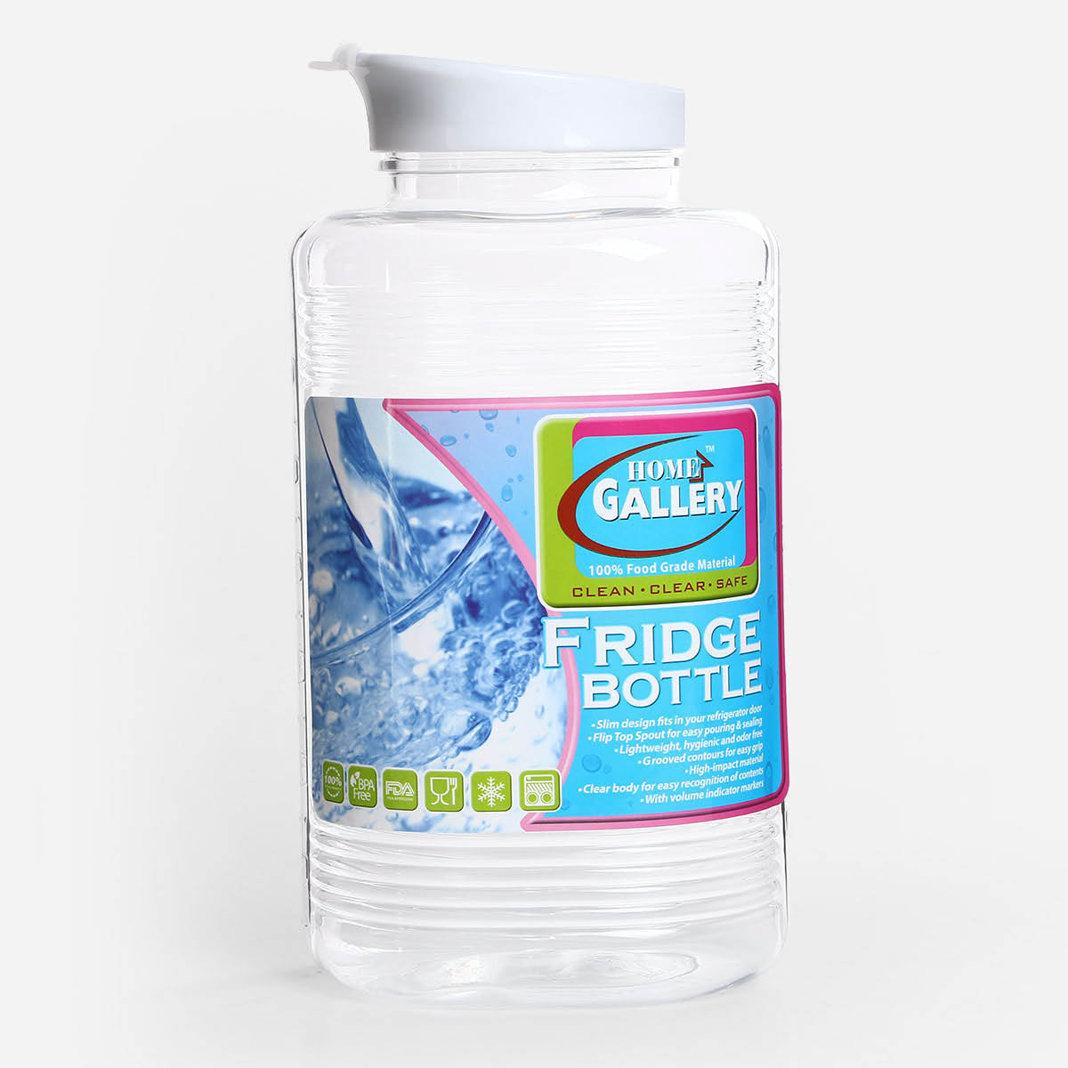 Home Gallery PNP3408TH Fridge Bottle (White)- 1.5L