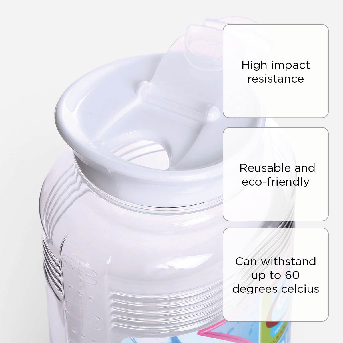 Home Gallery PNP3408TH Fridge Bottle (White)- 1.5L