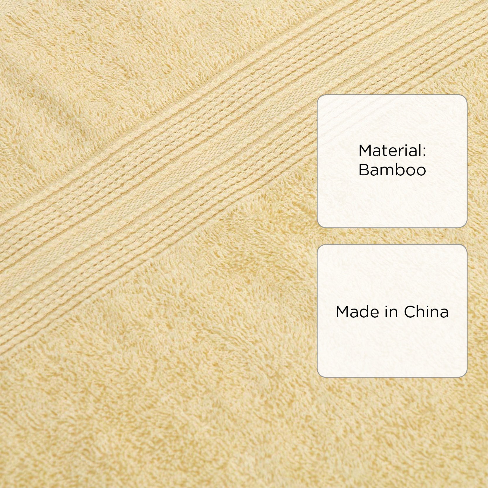 Hosh Bamboo Bath Towel - Parsnip Mocha
