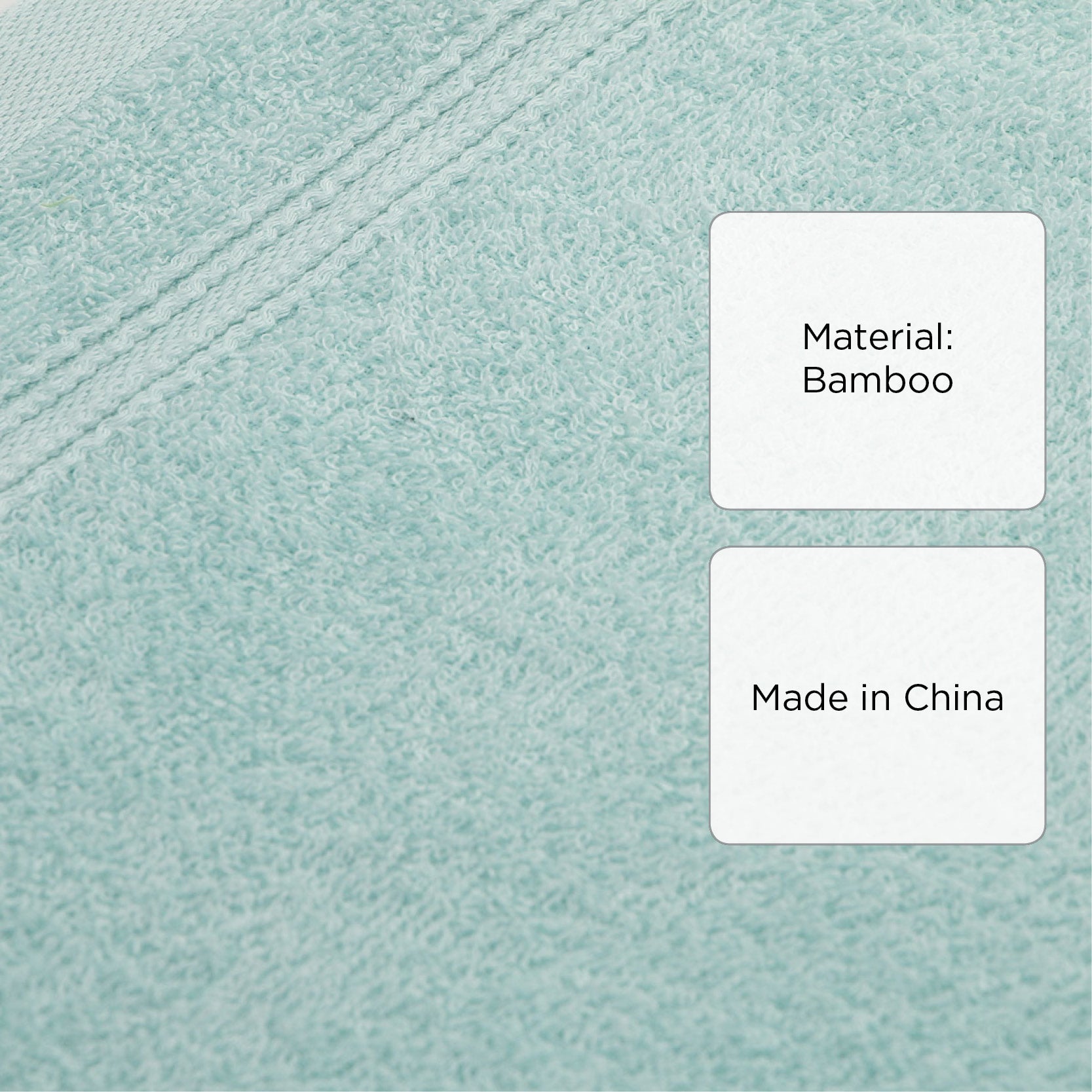 Hosh Bamboo Face Towel - Plum Blue