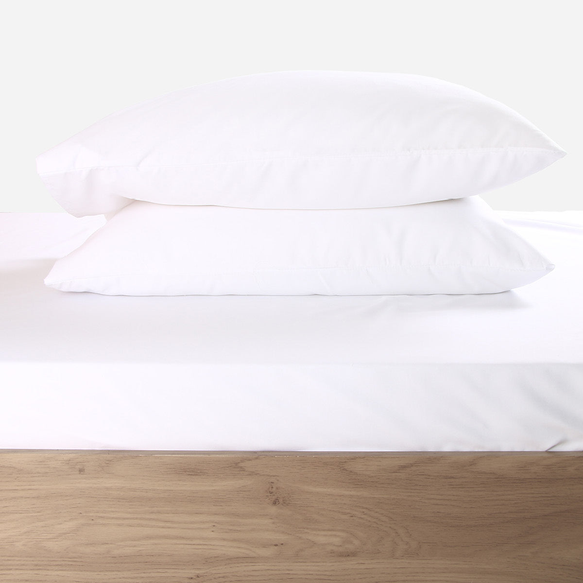 Hosh 3-Piece Full Size Bedsheet Set - White