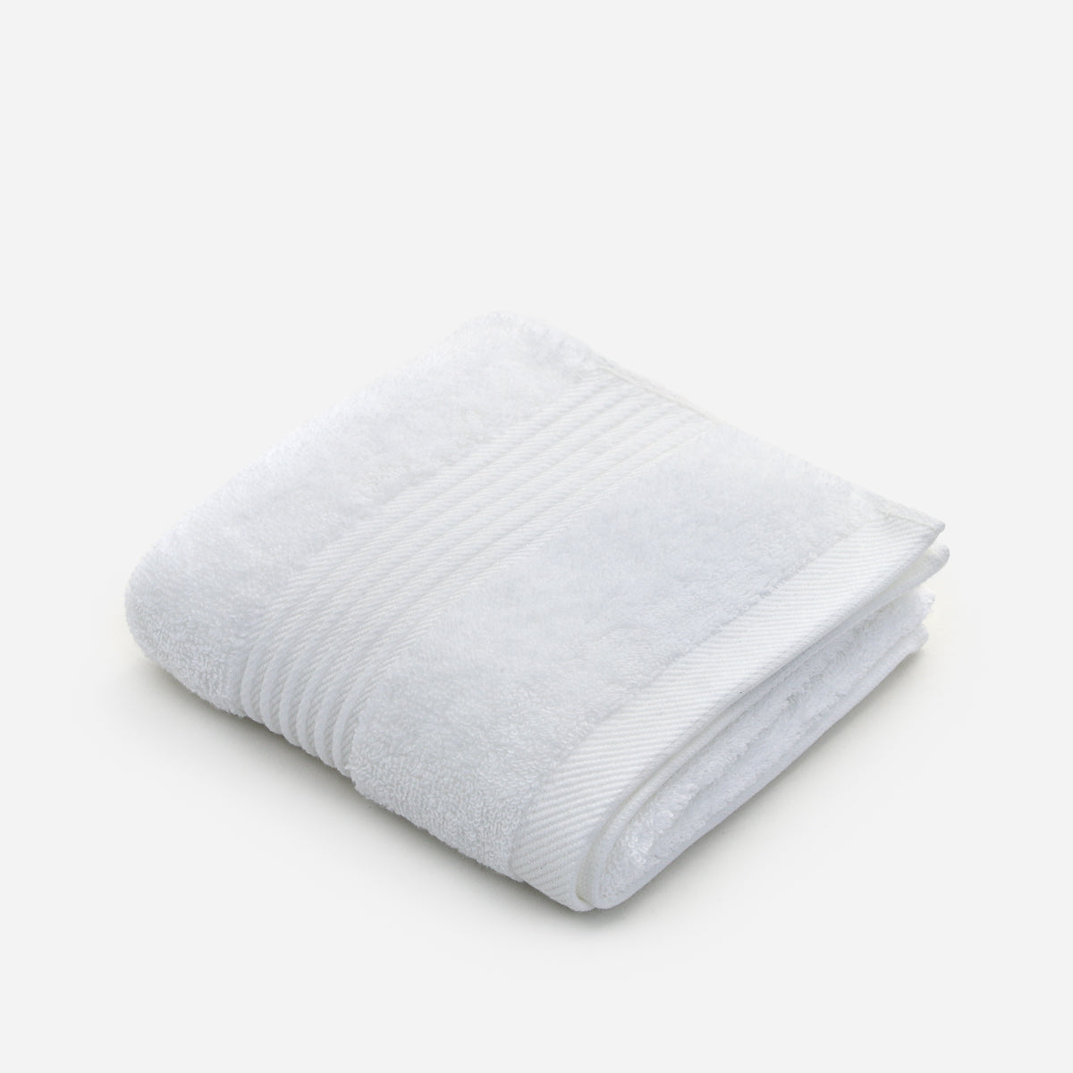 Hosh Combed Cotton Hand Towel - White